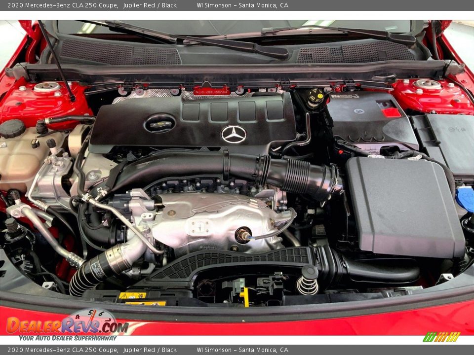 2020 Mercedes-Benz CLA 250 Coupe 2.0 Liter Twin-Turbocharged DOHC 16-Valve VVT 4 Cylinder Engine Photo #9