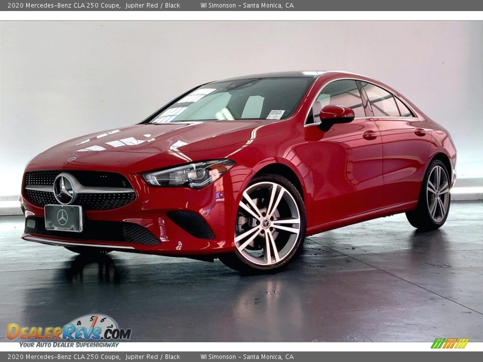 2020 Mercedes-Benz CLA 250 Coupe Jupiter Red / Black Photo #12