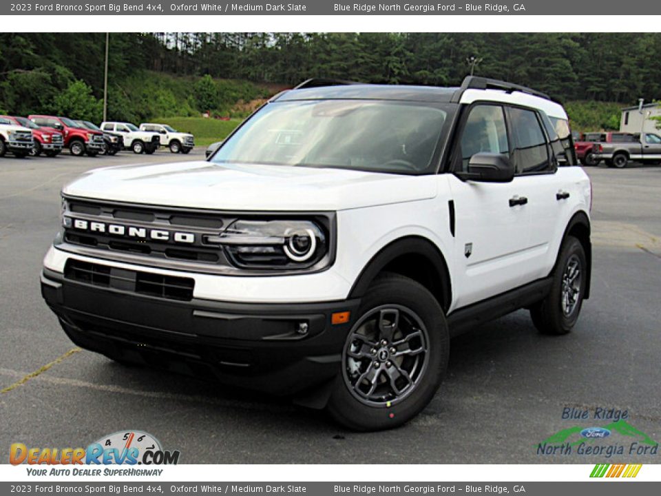 2023 Ford Bronco Sport Big Bend 4x4 Oxford White / Medium Dark Slate Photo #1