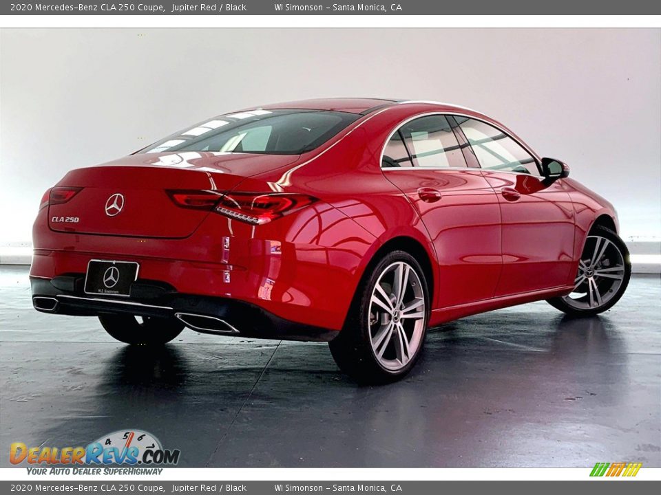 2020 Mercedes-Benz CLA 250 Coupe Jupiter Red / Black Photo #13