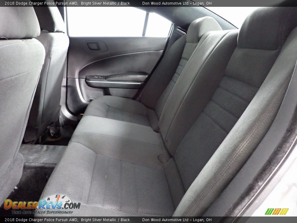 Rear Seat of 2018 Dodge Charger Police Pursuit AWD Photo #20