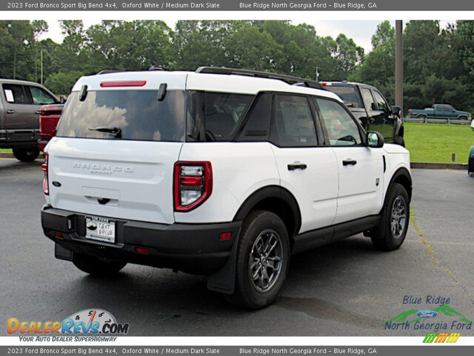 2023 Ford Bronco Sport Big Bend 4x4 Oxford White / Medium Dark Slate Photo #5