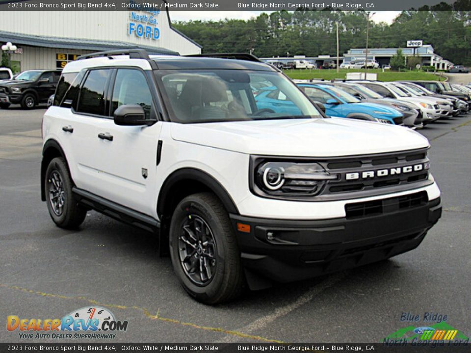 2023 Ford Bronco Sport Big Bend 4x4 Oxford White / Medium Dark Slate Photo #7