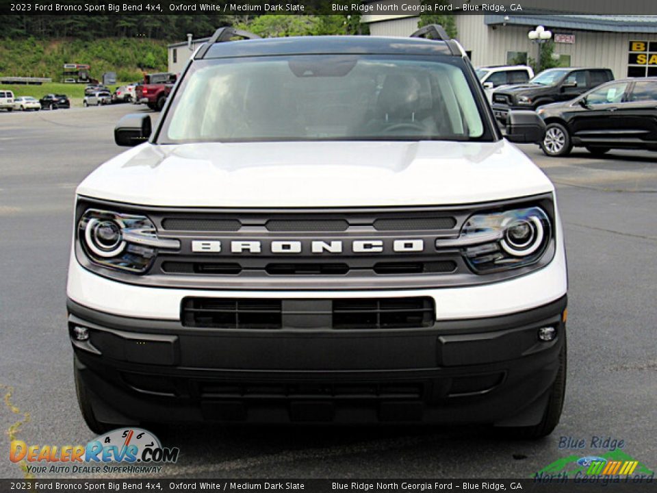 2023 Ford Bronco Sport Big Bend 4x4 Oxford White / Medium Dark Slate Photo #8