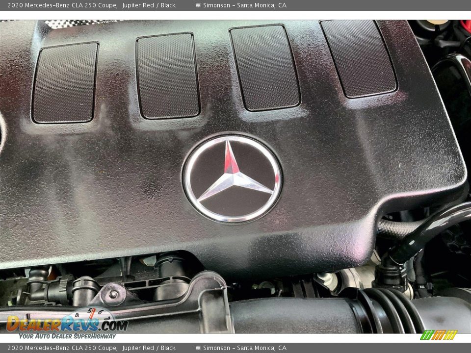 2020 Mercedes-Benz CLA 250 Coupe Jupiter Red / Black Photo #31