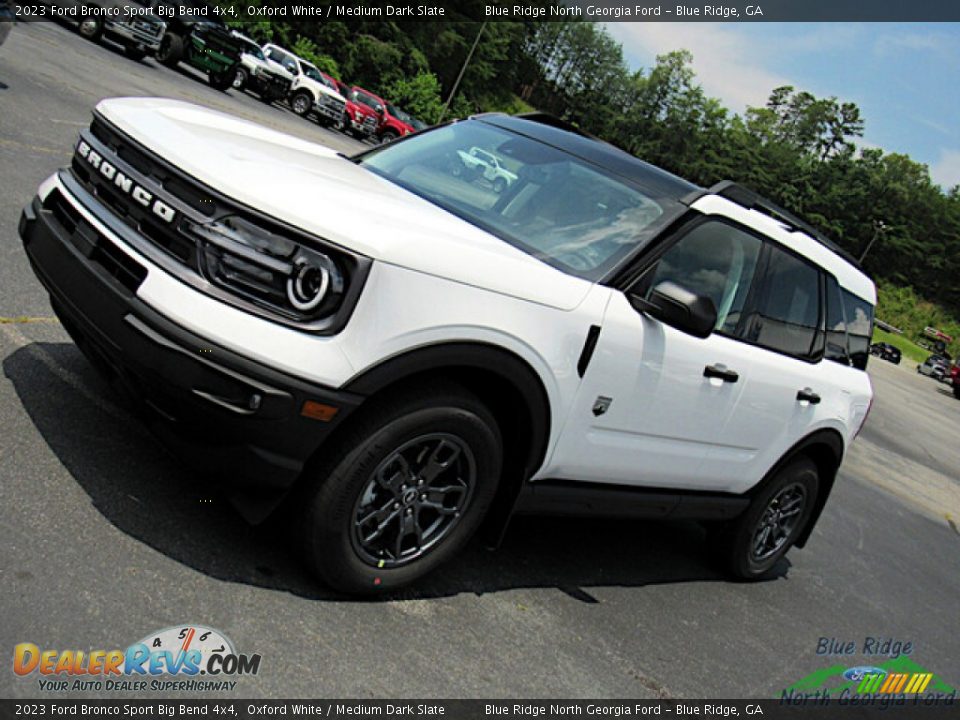 2023 Ford Bronco Sport Big Bend 4x4 Oxford White / Medium Dark Slate Photo #22