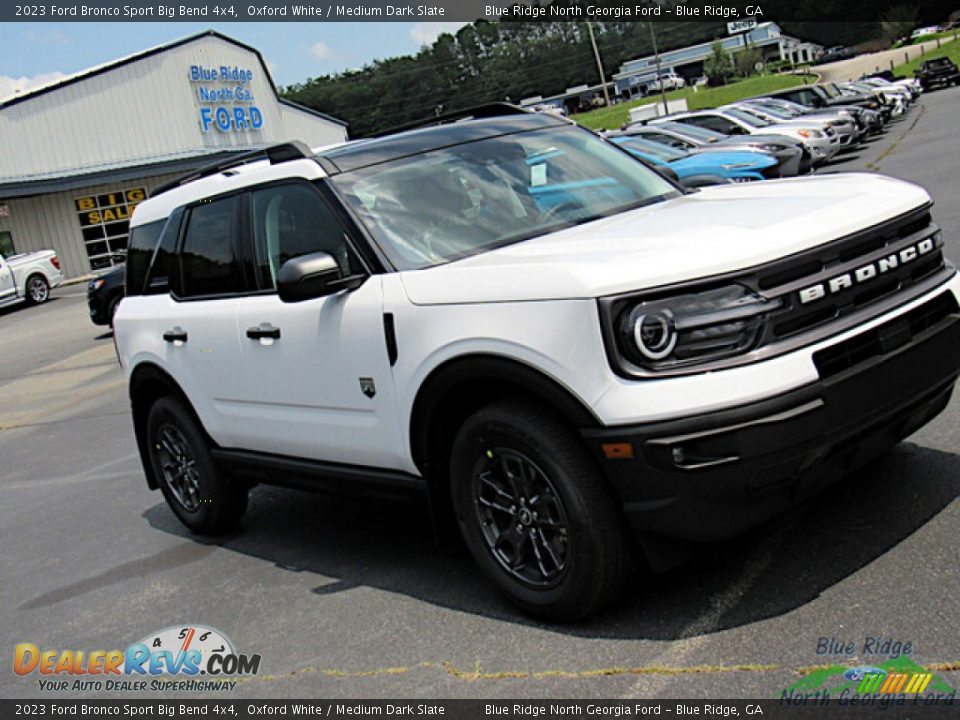 2023 Ford Bronco Sport Big Bend 4x4 Oxford White / Medium Dark Slate Photo #23