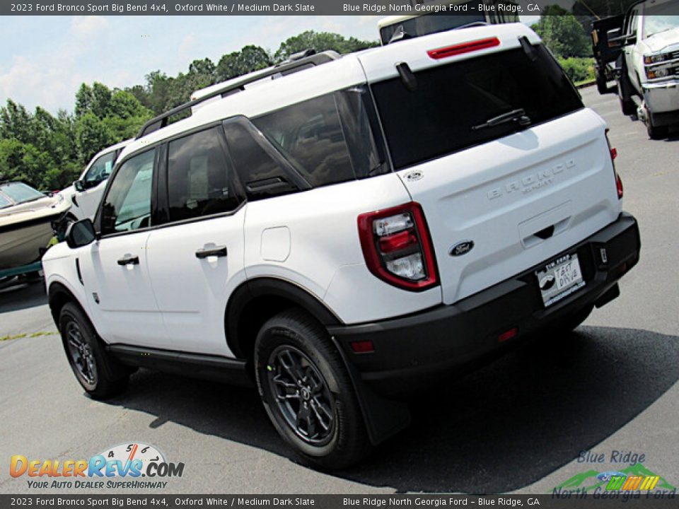 2023 Ford Bronco Sport Big Bend 4x4 Oxford White / Medium Dark Slate Photo #25