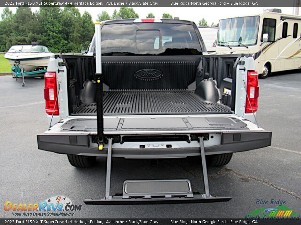 2023 Ford F150 XLT SuperCrew 4x4 Heritage Edition Avalanche / Black/Slate Gray Photo #14