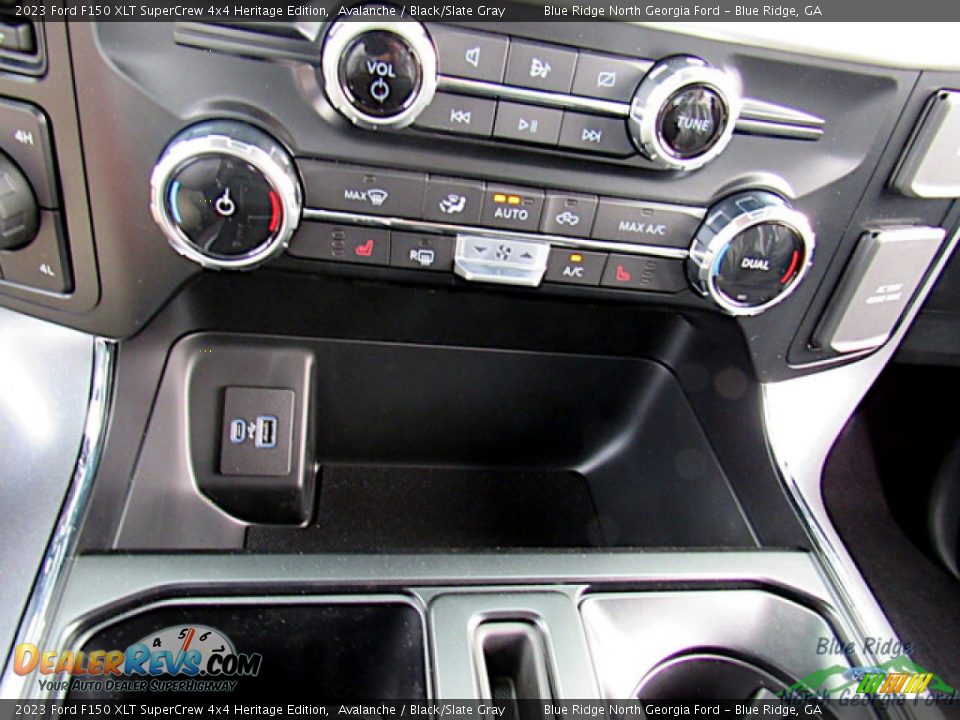 Controls of 2023 Ford F150 XLT SuperCrew 4x4 Heritage Edition Photo #21