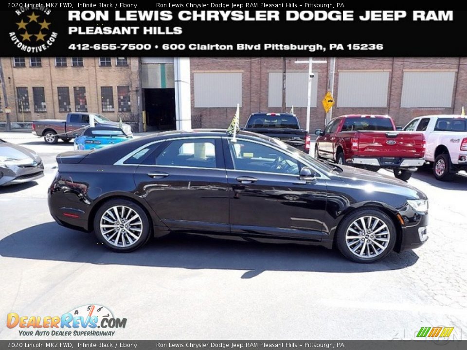 2020 Lincoln MKZ FWD Infinite Black / Ebony Photo #1