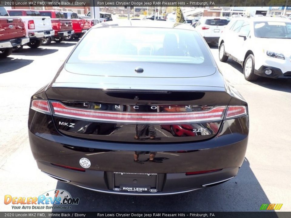 2020 Lincoln MKZ FWD Infinite Black / Ebony Photo #7