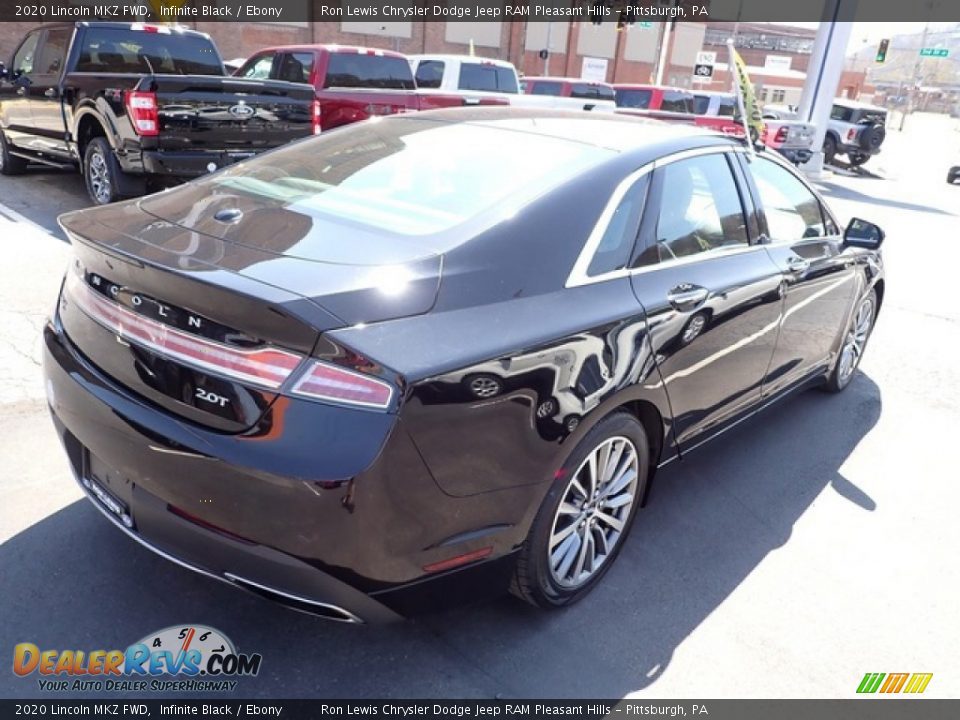 2020 Lincoln MKZ FWD Infinite Black / Ebony Photo #8