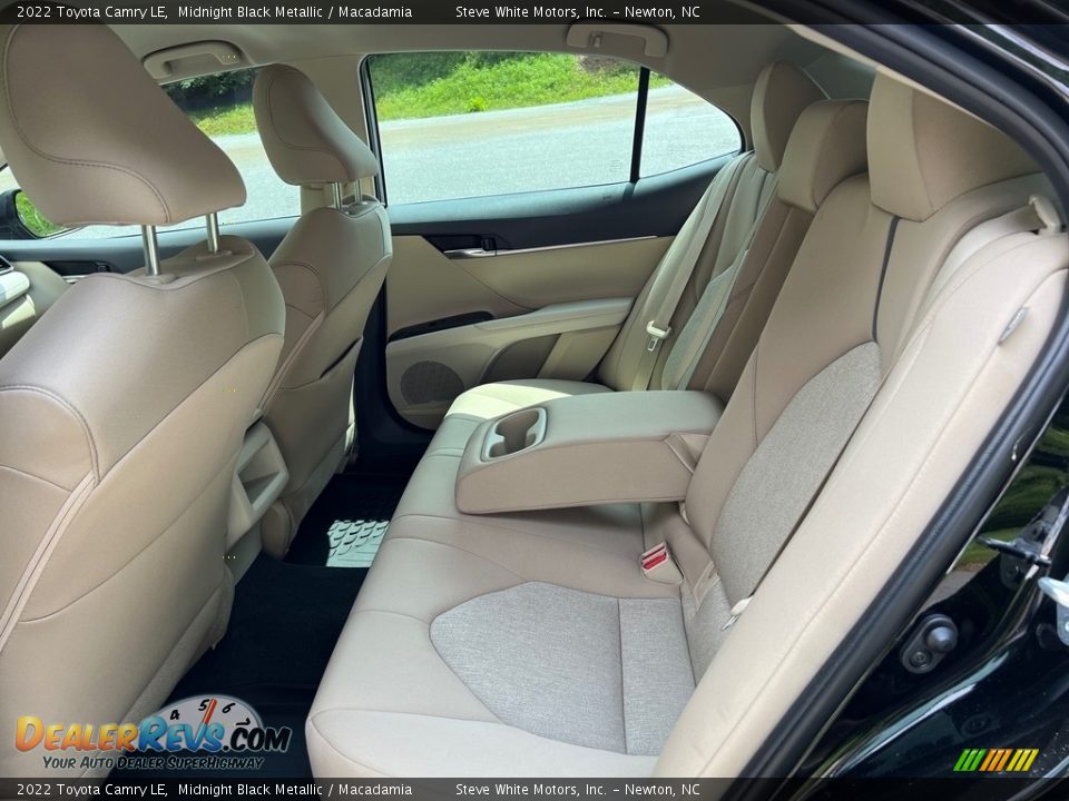 Rear Seat of 2022 Toyota Camry LE Photo #13