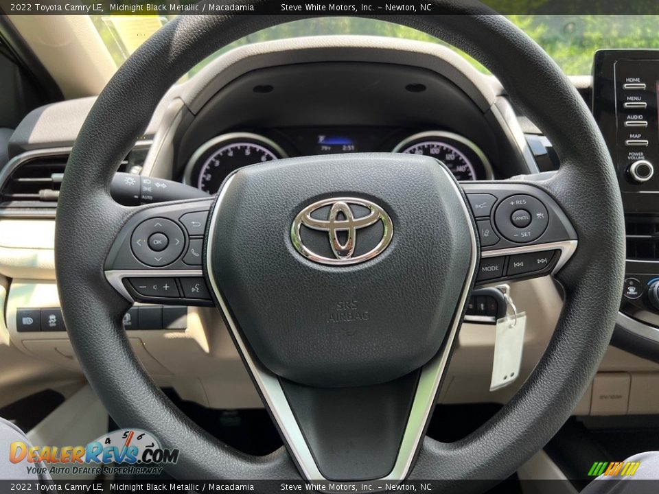 2022 Toyota Camry LE Steering Wheel Photo #18