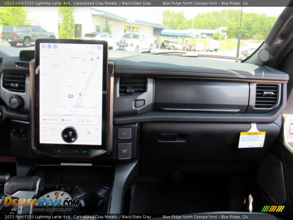 Dashboard of 2023 Ford F150 Lightning Lariat 4x4 Photo #15