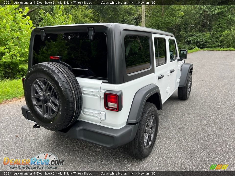 2024 Jeep Wrangler 4-Door Sport S 4x4 Bright White / Black Photo #6