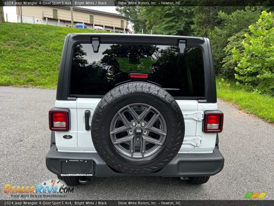 2024 Jeep Wrangler 4-Door Sport S 4x4 Bright White / Black Photo #7