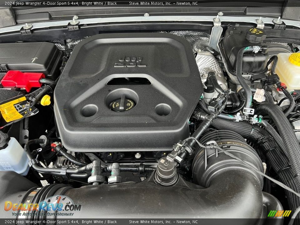 2024 Jeep Wrangler 4-Door Sport S 4x4 2.0 Liter Turbocharged DOHC 16-Valve VVT 4 Cylinder Engine Photo #10