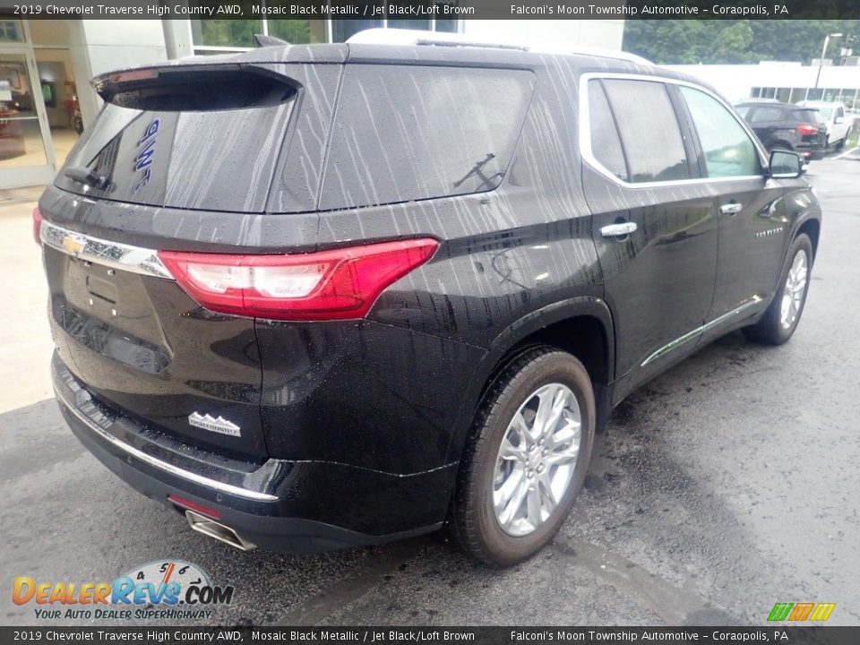 2019 Chevrolet Traverse High Country AWD Mosaic Black Metallic / Jet Black/Loft Brown Photo #2