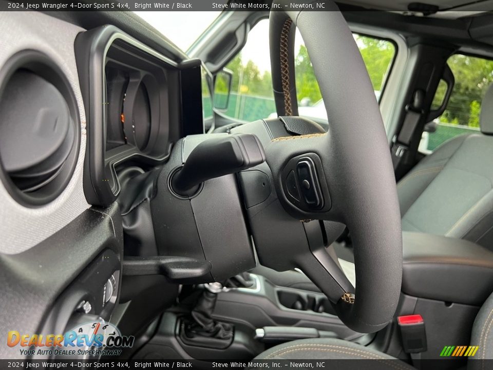 2024 Jeep Wrangler 4-Door Sport S 4x4 Steering Wheel Photo #13