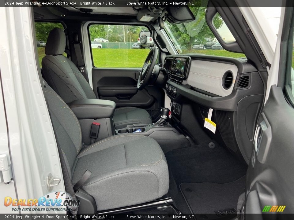 Front Seat of 2024 Jeep Wrangler 4-Door Sport S 4x4 Photo #16