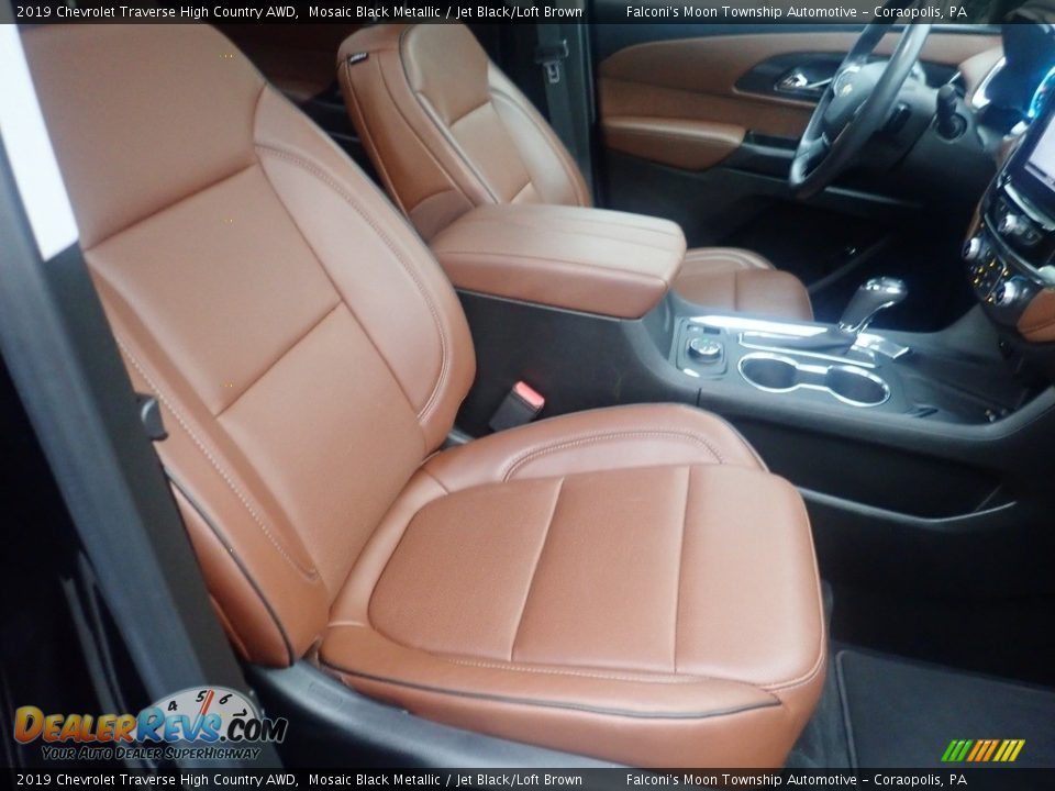Front Seat of 2019 Chevrolet Traverse High Country AWD Photo #11
