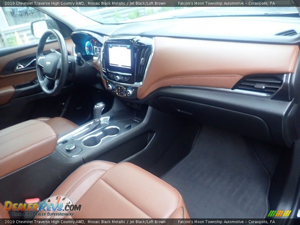 Dashboard of 2019 Chevrolet Traverse High Country AWD Photo #12
