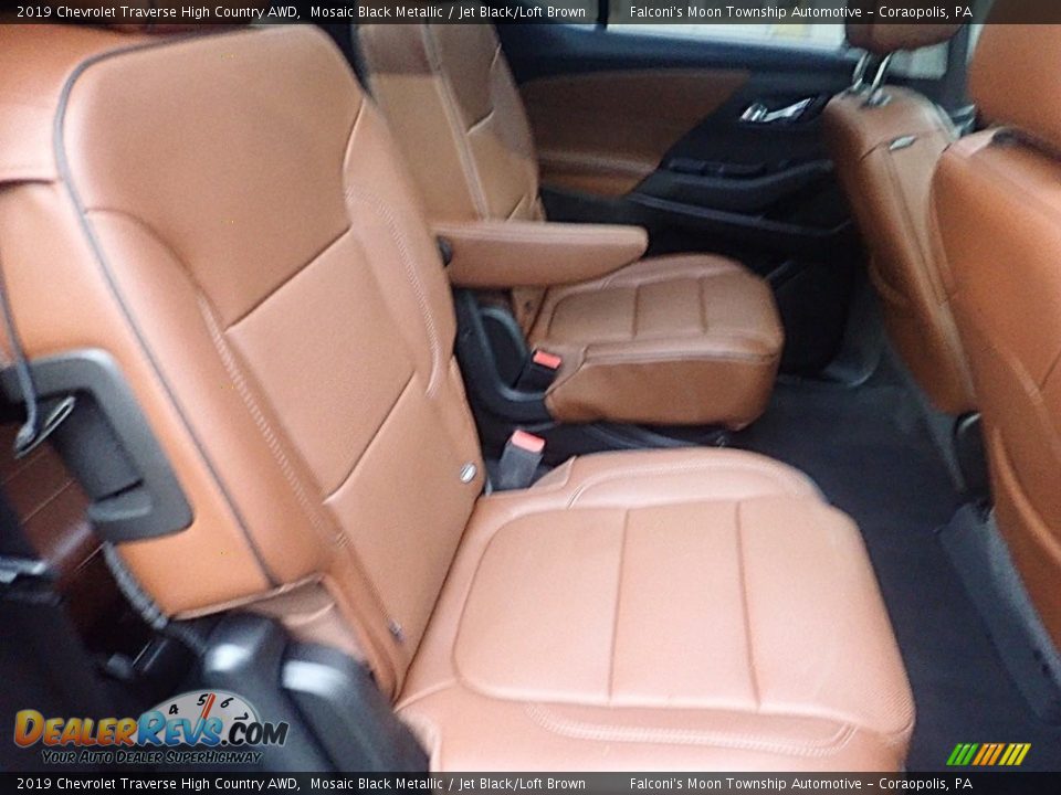 Rear Seat of 2019 Chevrolet Traverse High Country AWD Photo #15