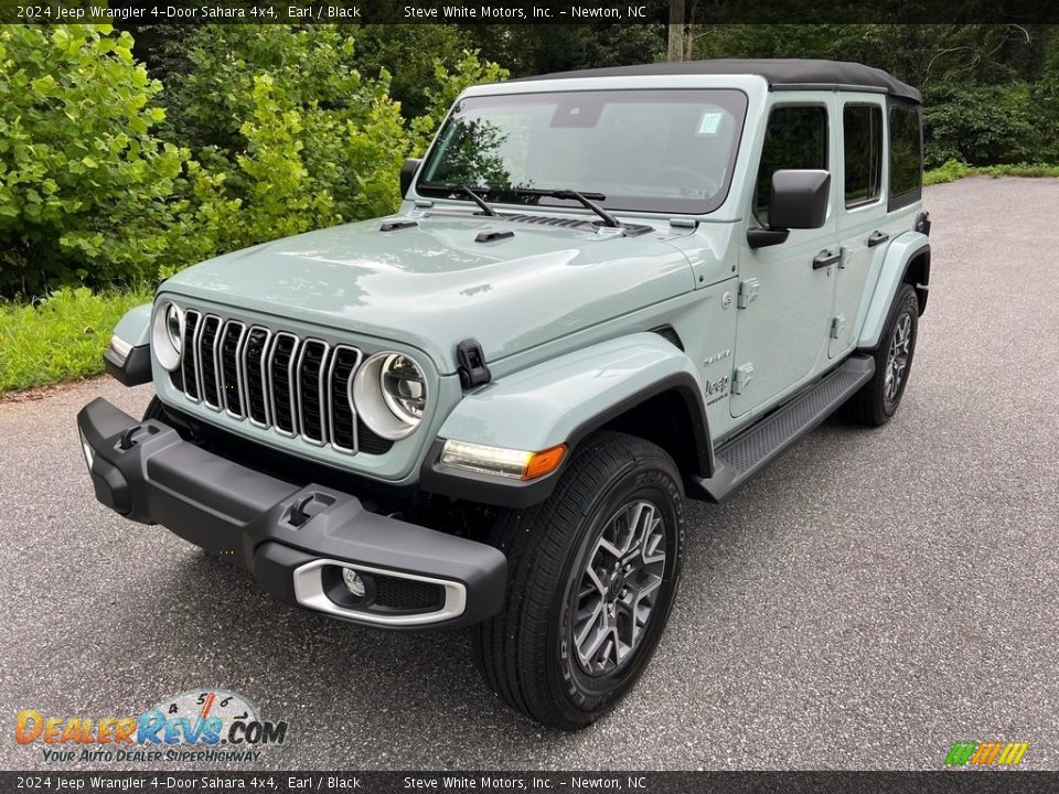 2024 Jeep Wrangler 4-Door Sahara 4x4 Earl / Black Photo #2