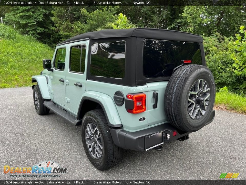 2024 Jeep Wrangler 4-Door Sahara 4x4 Earl / Black Photo #8