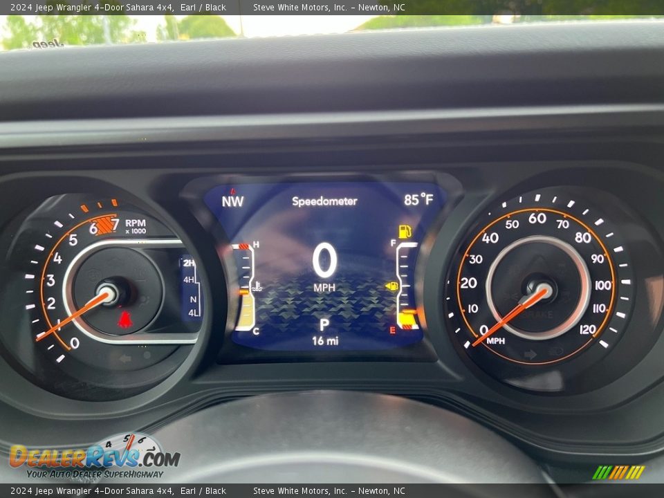 2024 Jeep Wrangler 4-Door Sahara 4x4 Gauges Photo #22