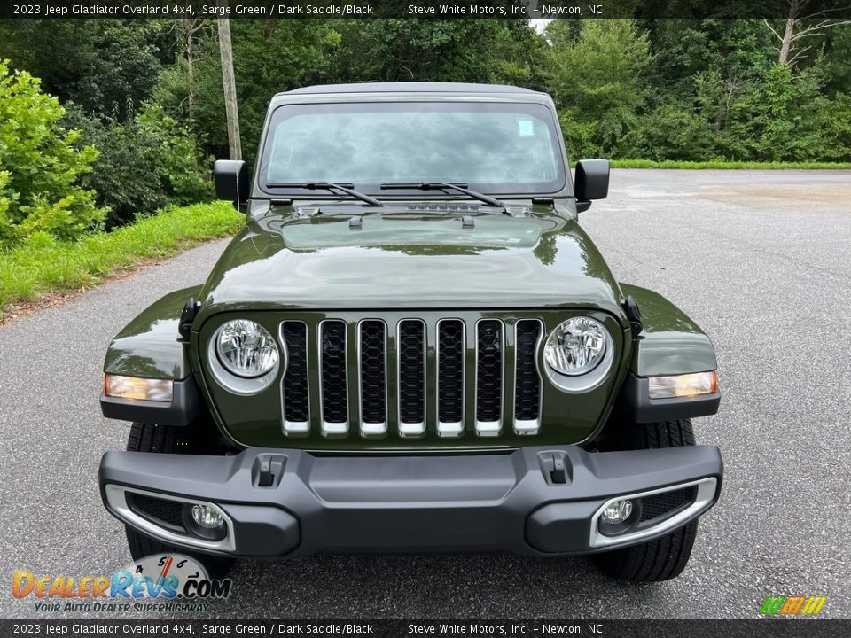 2023 Jeep Gladiator Overland 4x4 Sarge Green / Dark Saddle/Black Photo #3