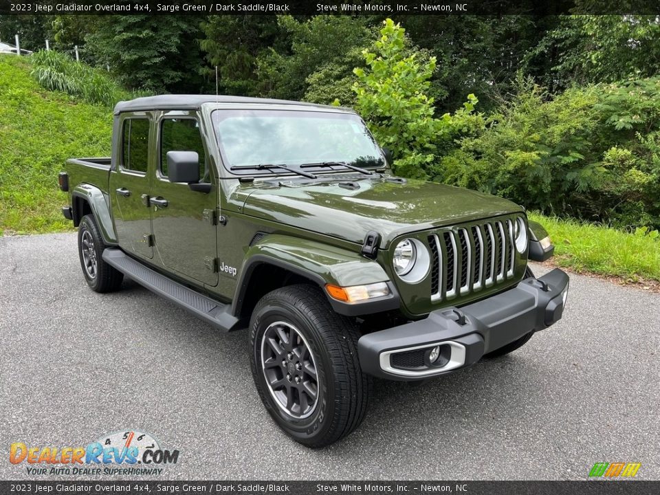 2023 Jeep Gladiator Overland 4x4 Sarge Green / Dark Saddle/Black Photo #4