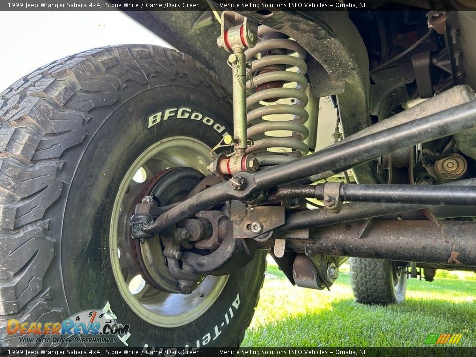 Undercarriage of 1999 Jeep Wrangler Sahara 4x4 Photo #20