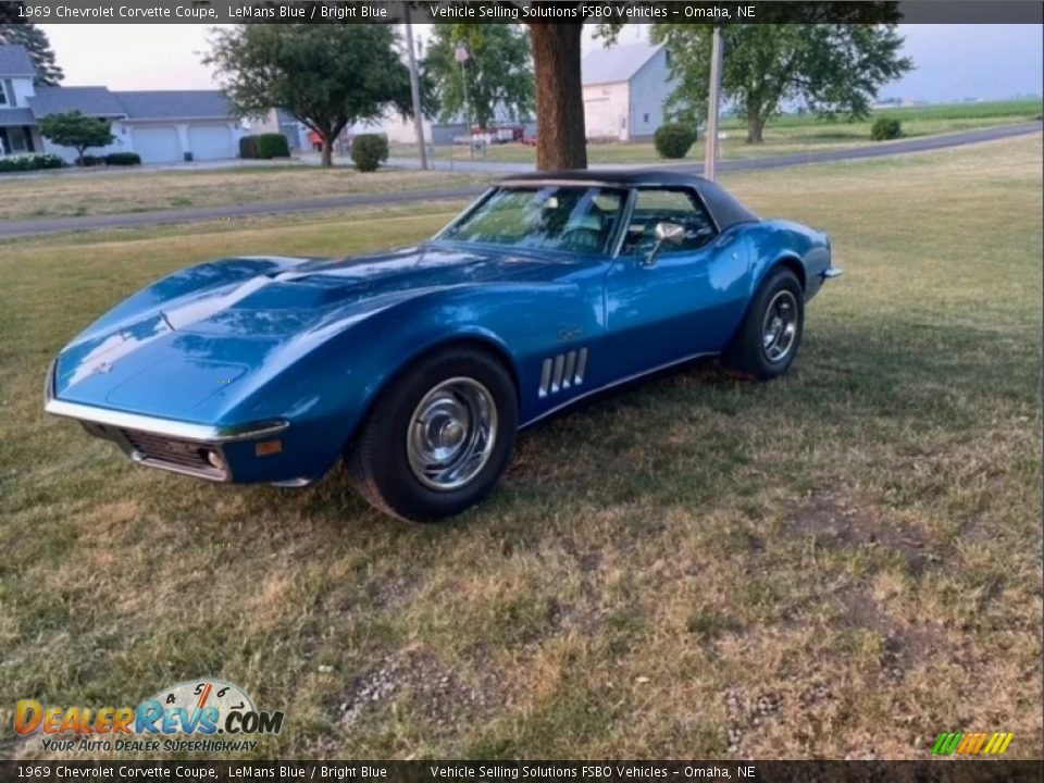1969 Chevrolet Corvette Coupe LeMans Blue / Bright Blue Photo #6