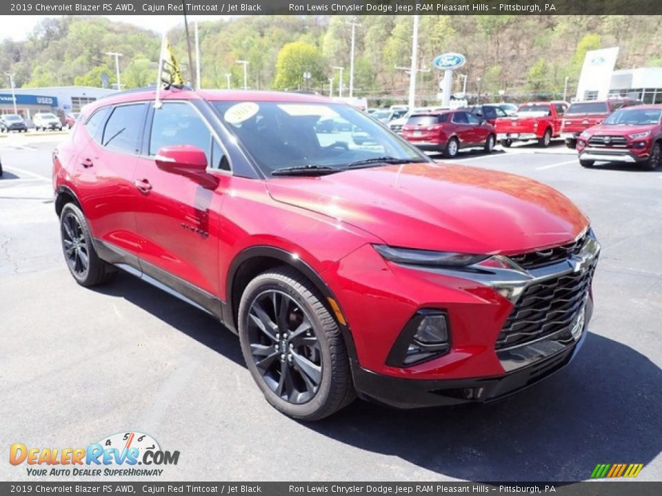 2019 Chevrolet Blazer RS AWD Cajun Red Tintcoat / Jet Black Photo #2