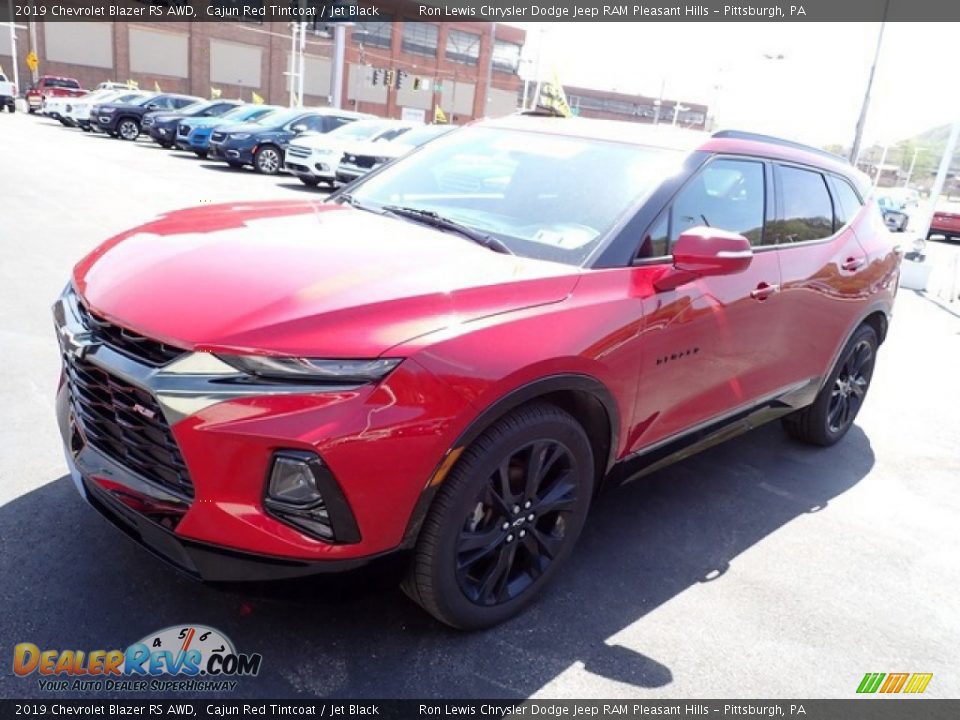 2019 Chevrolet Blazer RS AWD Cajun Red Tintcoat / Jet Black Photo #4