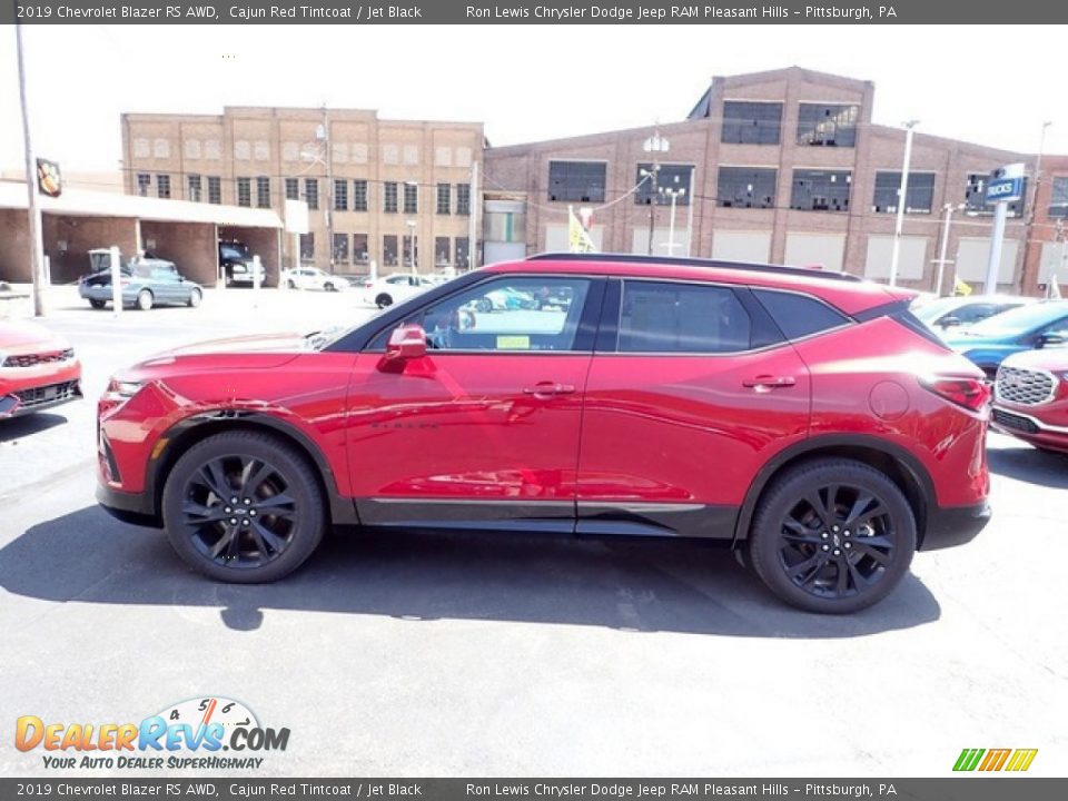 2019 Chevrolet Blazer RS AWD Cajun Red Tintcoat / Jet Black Photo #5