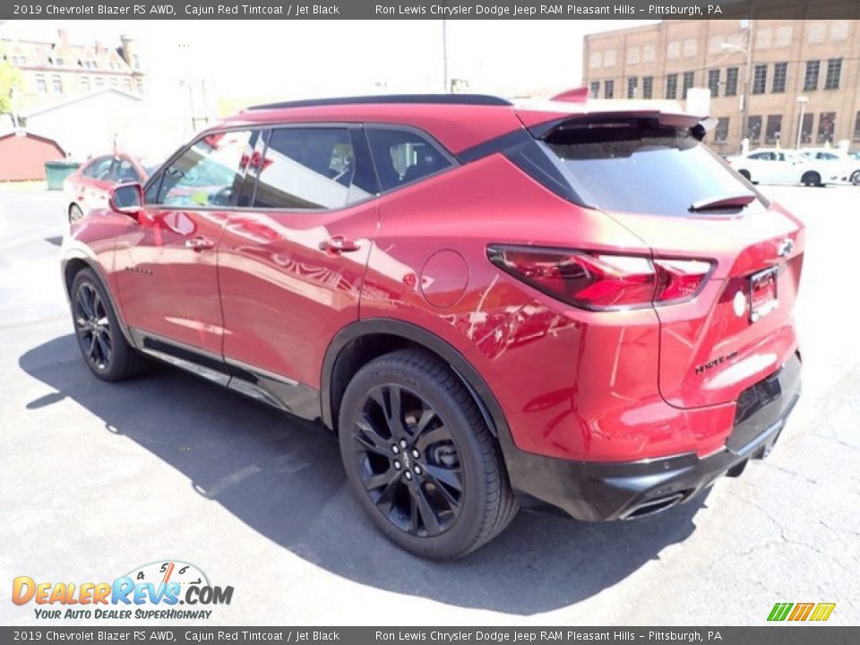 2019 Chevrolet Blazer RS AWD Cajun Red Tintcoat / Jet Black Photo #6