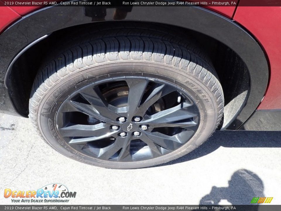 2019 Chevrolet Blazer RS AWD Cajun Red Tintcoat / Jet Black Photo #9