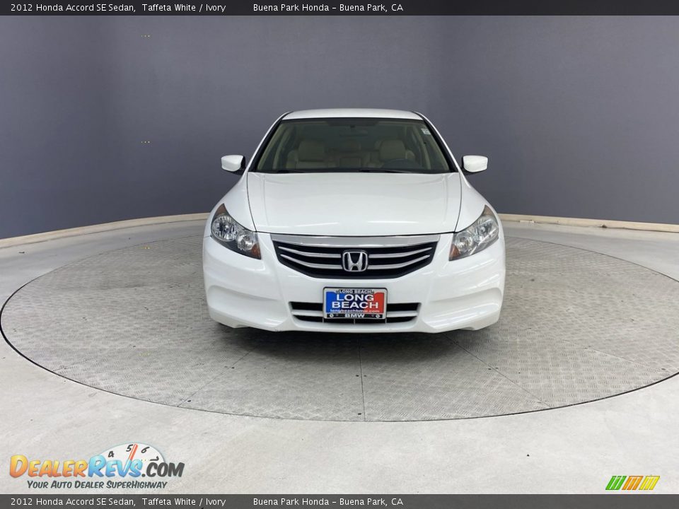 2012 Honda Accord SE Sedan Taffeta White / Ivory Photo #2