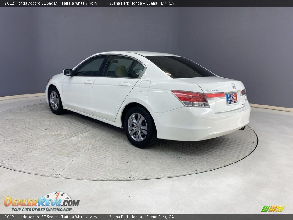 2012 Honda Accord SE Sedan Taffeta White / Ivory Photo #3