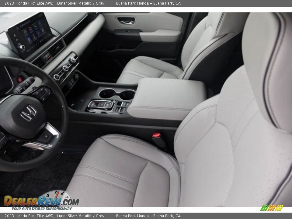 Front Seat of 2023 Honda Pilot Elite AWD Photo #13