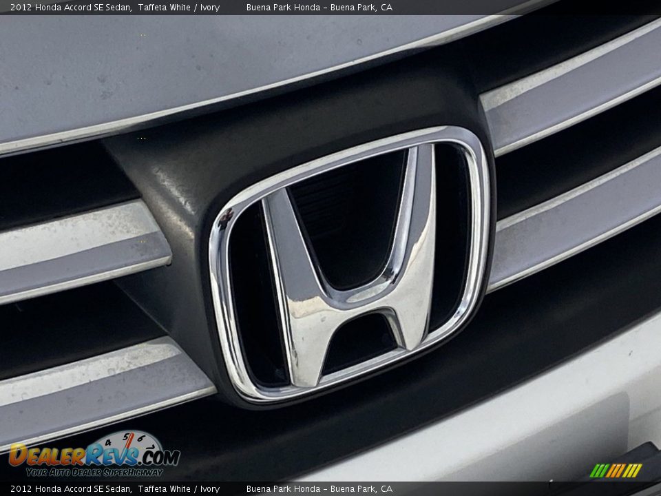 2012 Honda Accord SE Sedan Taffeta White / Ivory Photo #7