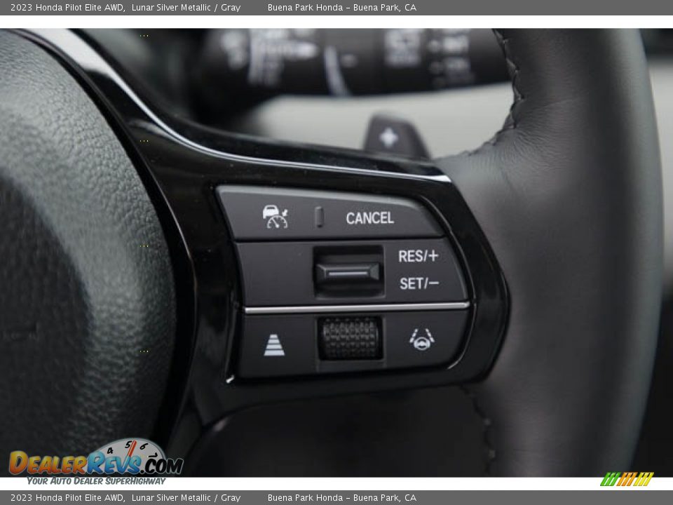 2023 Honda Pilot Elite AWD Steering Wheel Photo #19