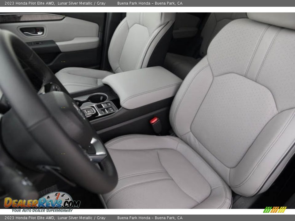 Front Seat of 2023 Honda Pilot Elite AWD Photo #22