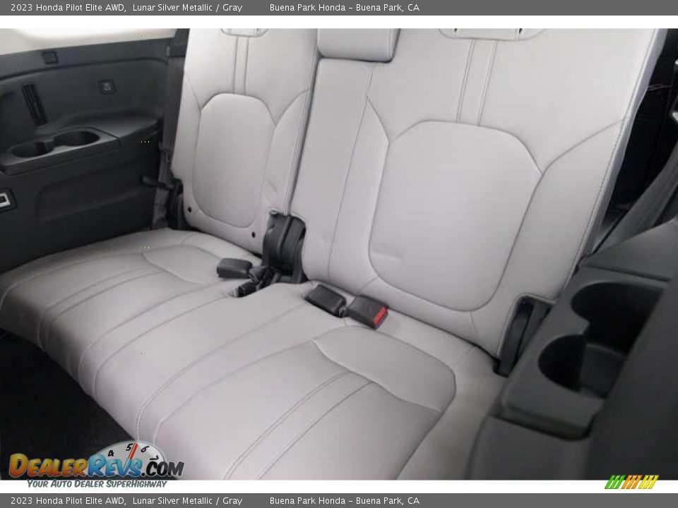 Rear Seat of 2023 Honda Pilot Elite AWD Photo #23