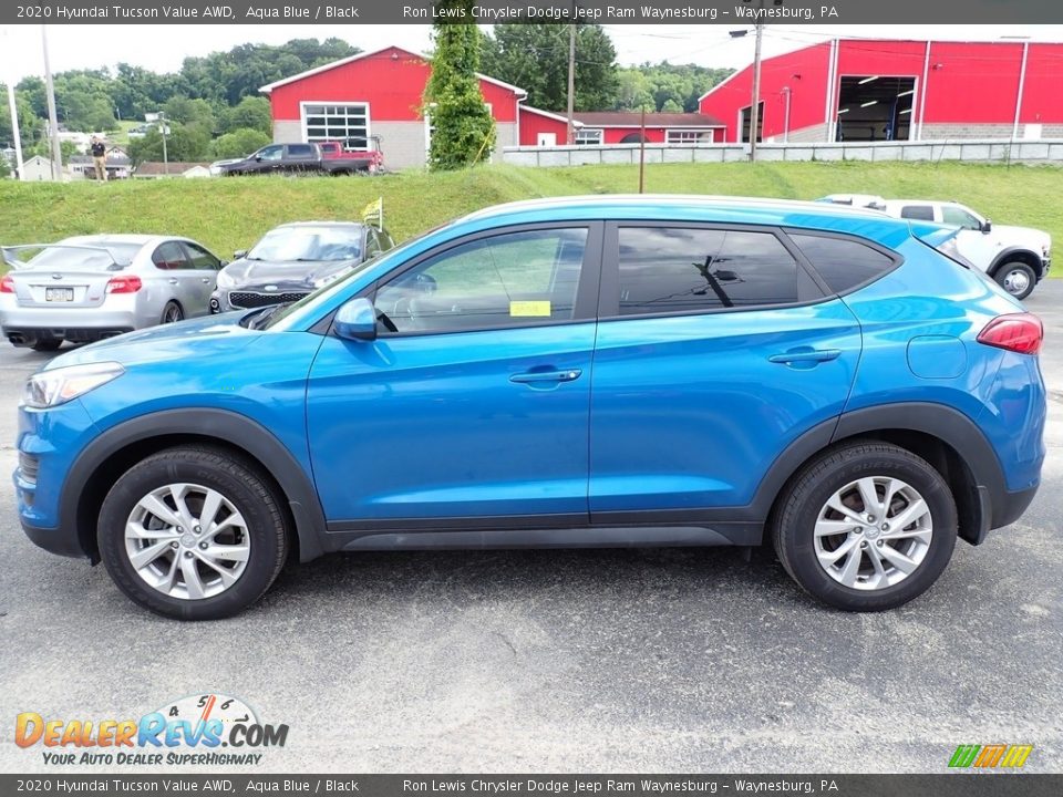 Aqua Blue 2020 Hyundai Tucson Value AWD Photo #2