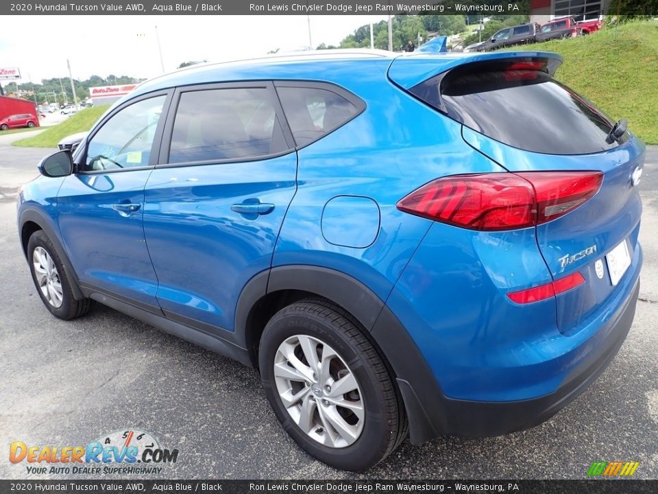 2020 Hyundai Tucson Value AWD Aqua Blue / Black Photo #3